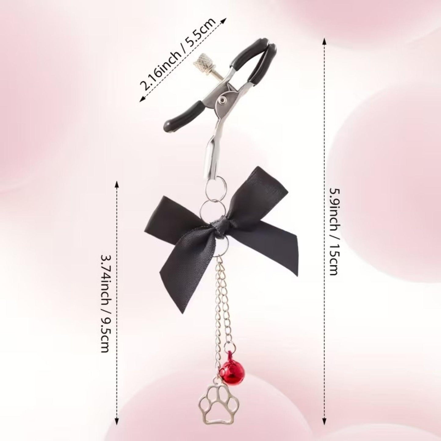 Scarlet nipple clips