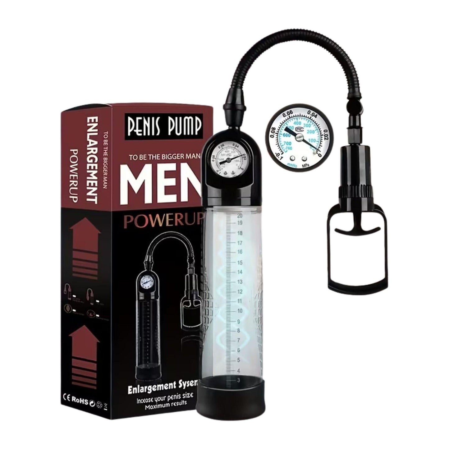 Gauge - Bomba para Pene con Manómetro