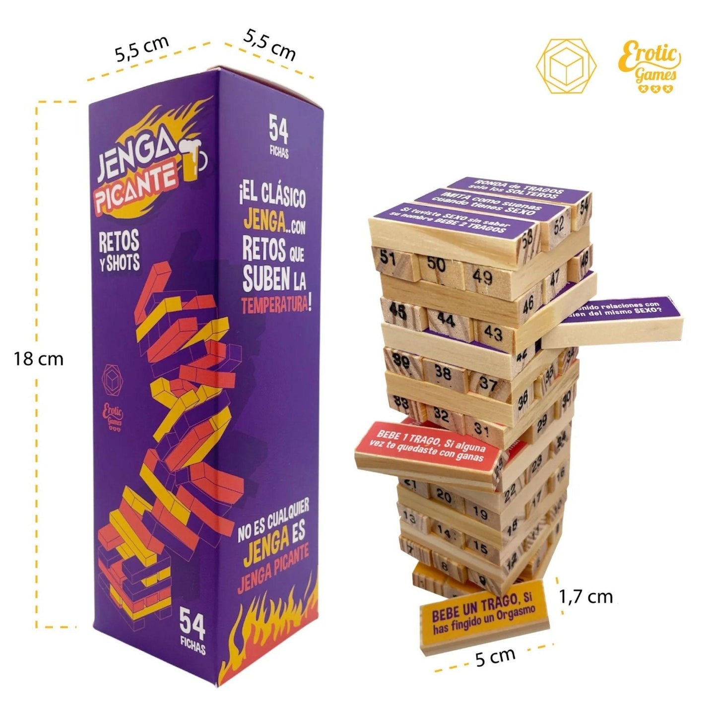 Jenga picante 🔥