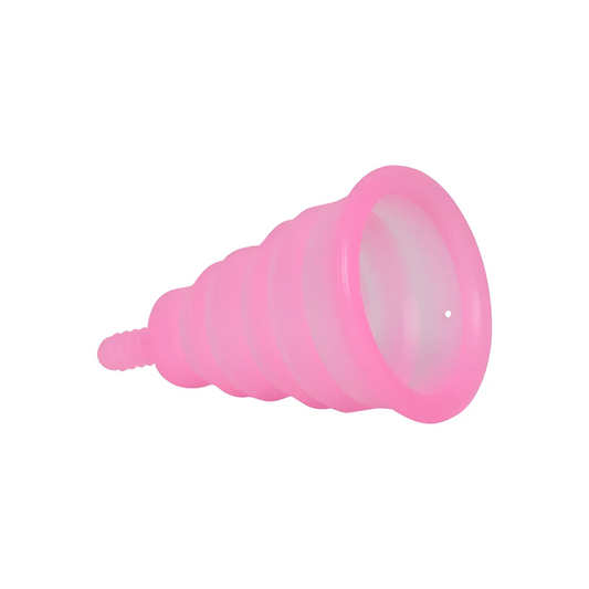 Copa menstrual plegable