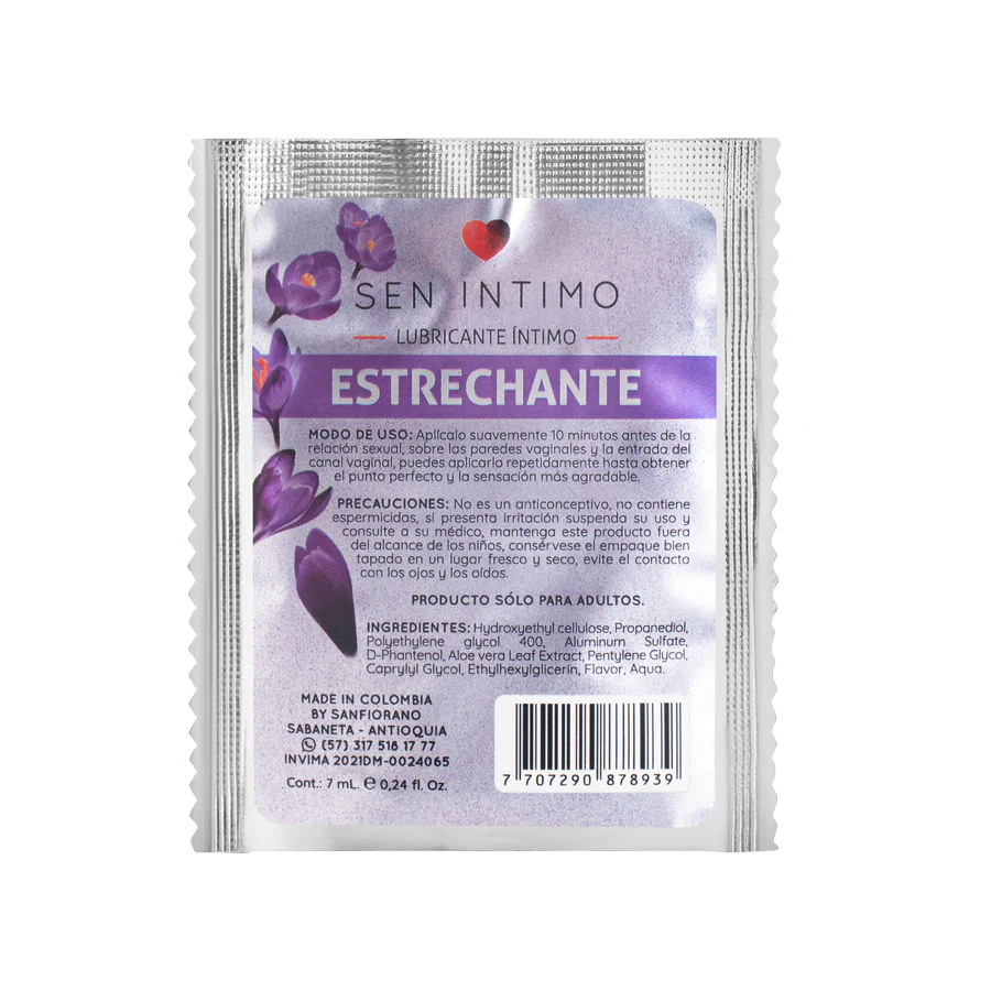 Lubricante Estrechante Sen Intimo