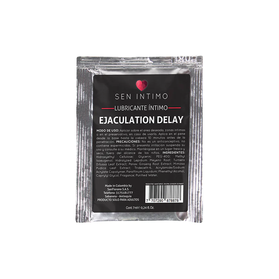 Retardante Ejaculation Delay Sen Intimo
