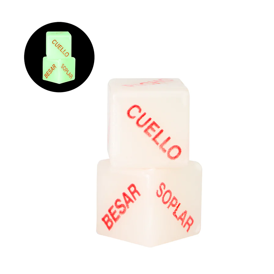 Lubricante Íntimo sabor Cereza + Dados Eróticos – Pocket Pleasure