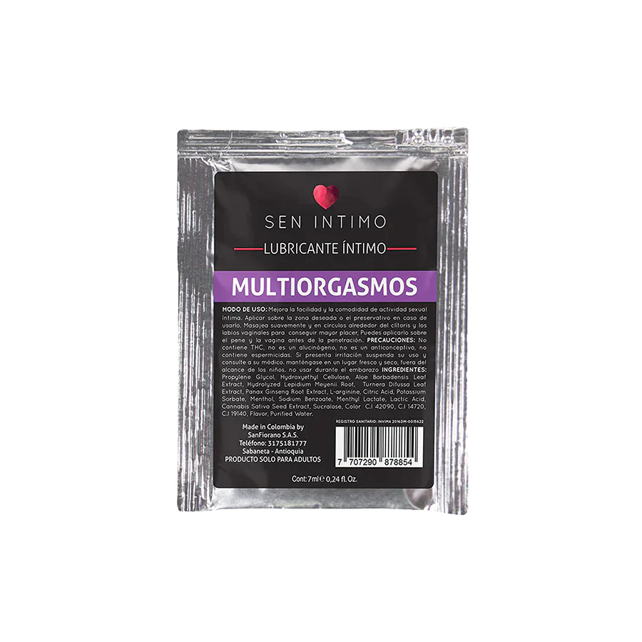 Lubricante Multiorgasmos Sen Intimo