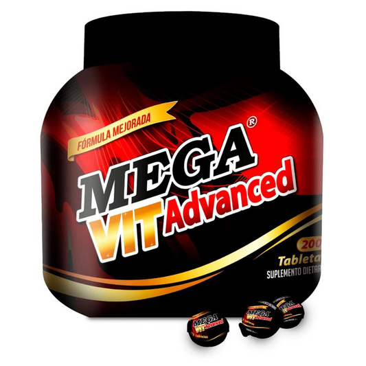 Mega Gold - Vit Advanced Potenciador Sexual Masculino X 3 Comprimidos