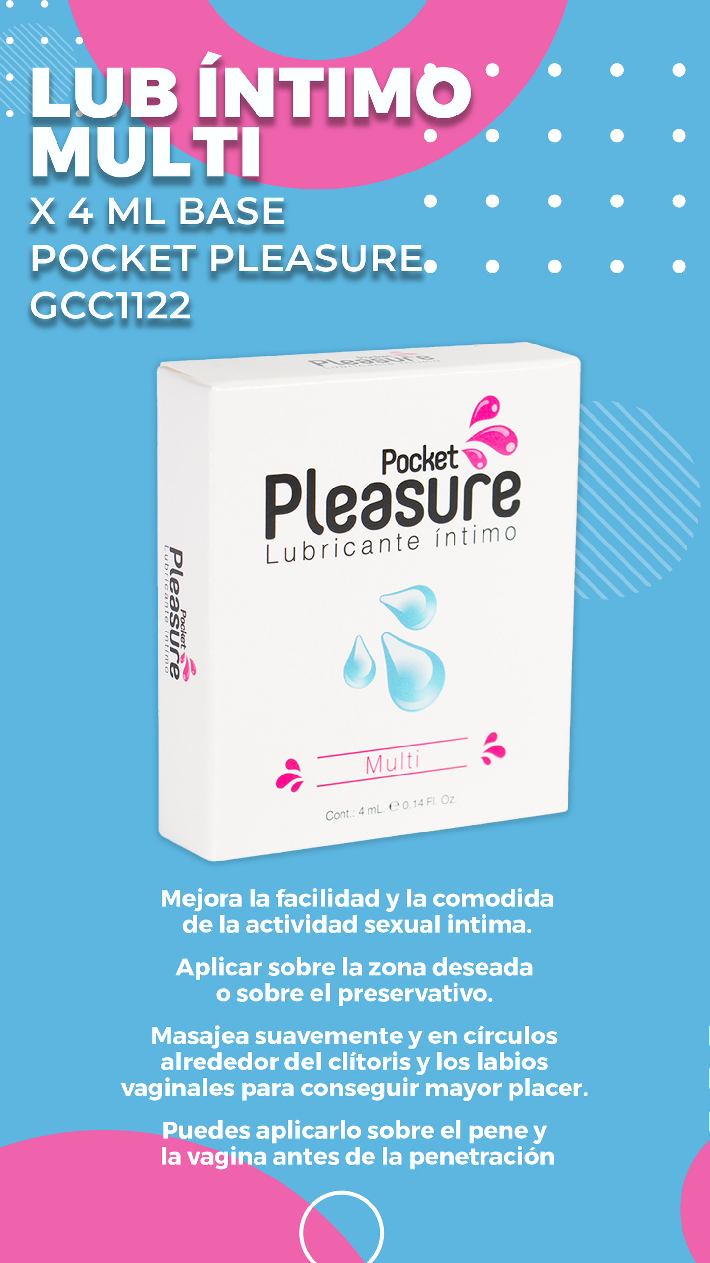 Multiorgasmos x 4 ml by Pocket Pleasure