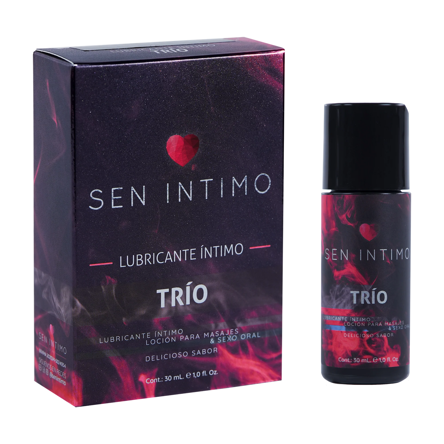 Lubricante Trio Placer X 30 Ml Sen Intimo
