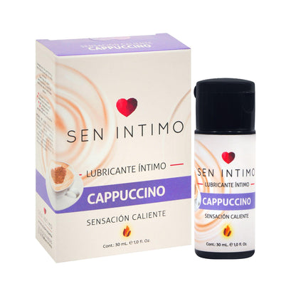 Lubricante Caliente Cappuccino 30ml - Sen Íntimo