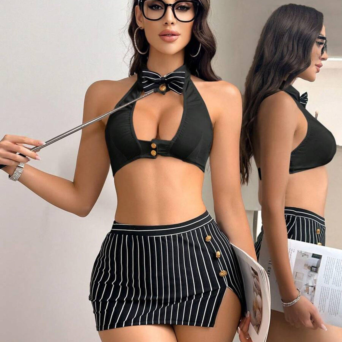 Dealer - Disfraz de Croupier / Profesora