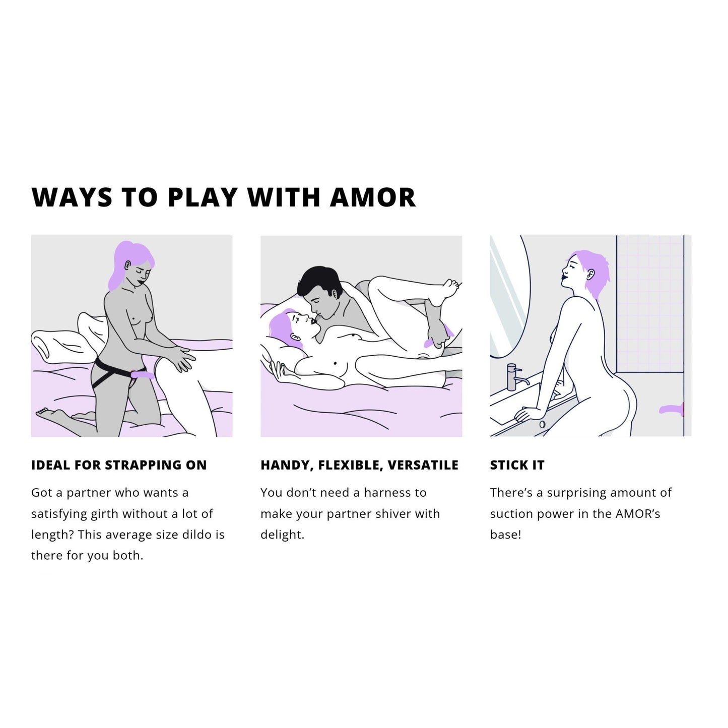 Amor - Dildo para Punto G