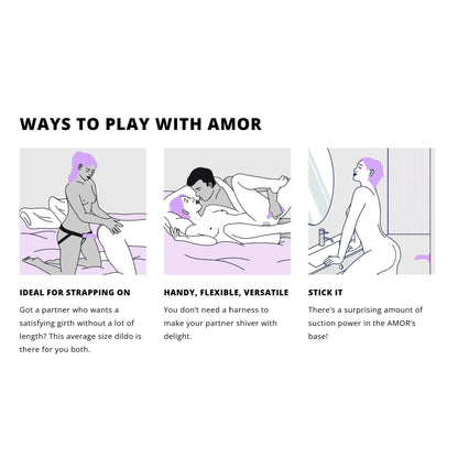 Amor - Dildo para Punto G