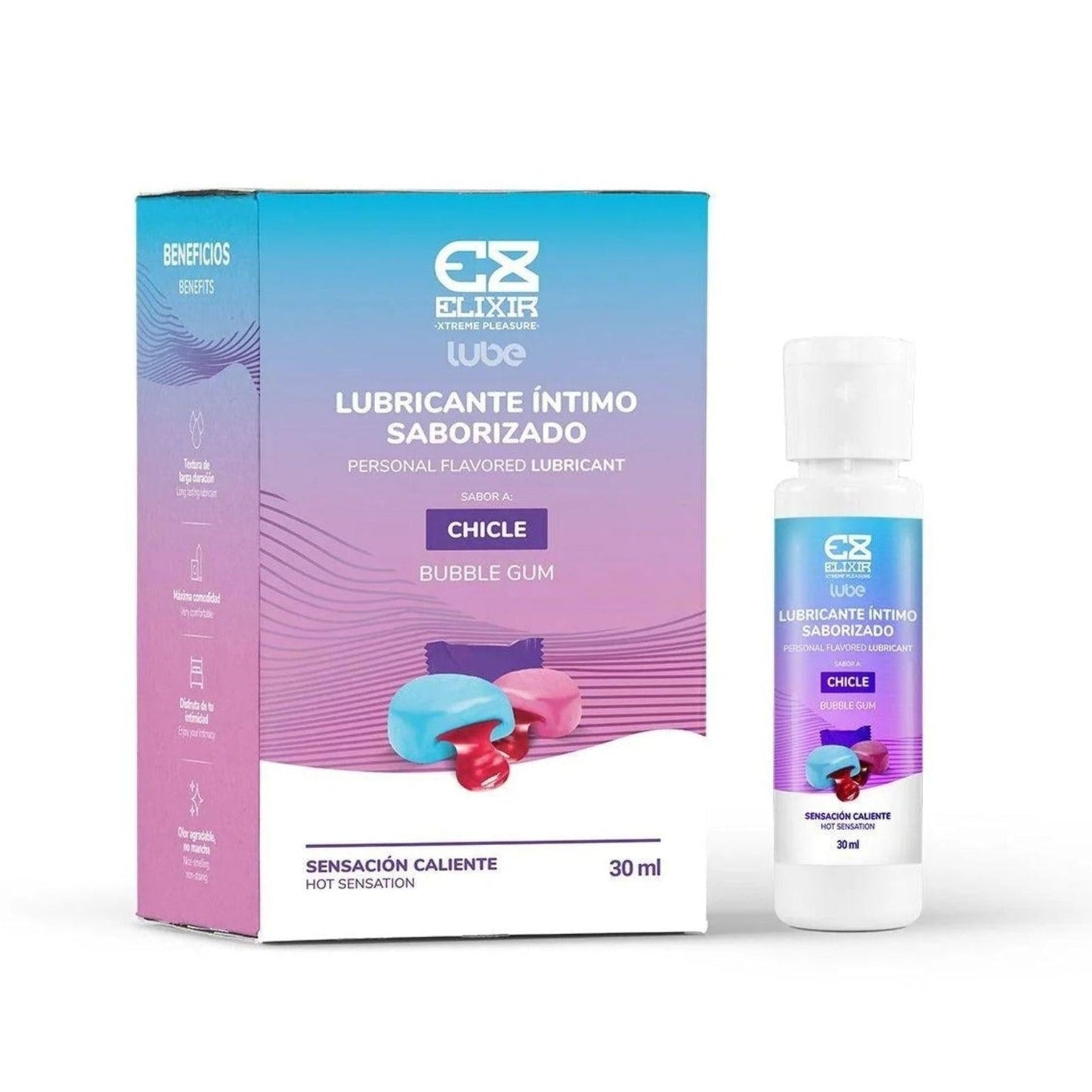 Lubricante Caliente Chicle 30 ml