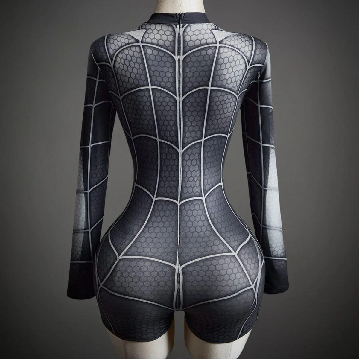 Disfraz Mujer Araña - Enterizo Short