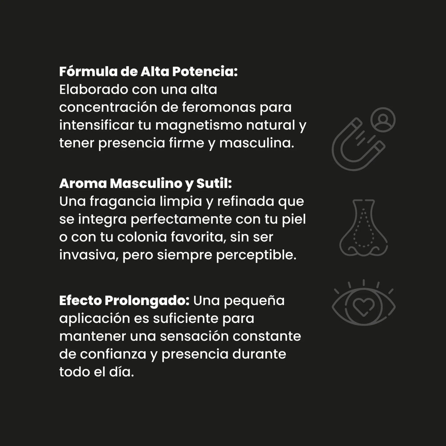 Perfume con feromonas para hombre Vicious x 10ml