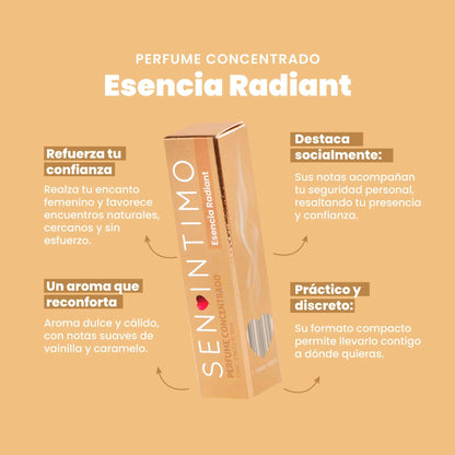 Perfume con feromonas Radiant x 10ml