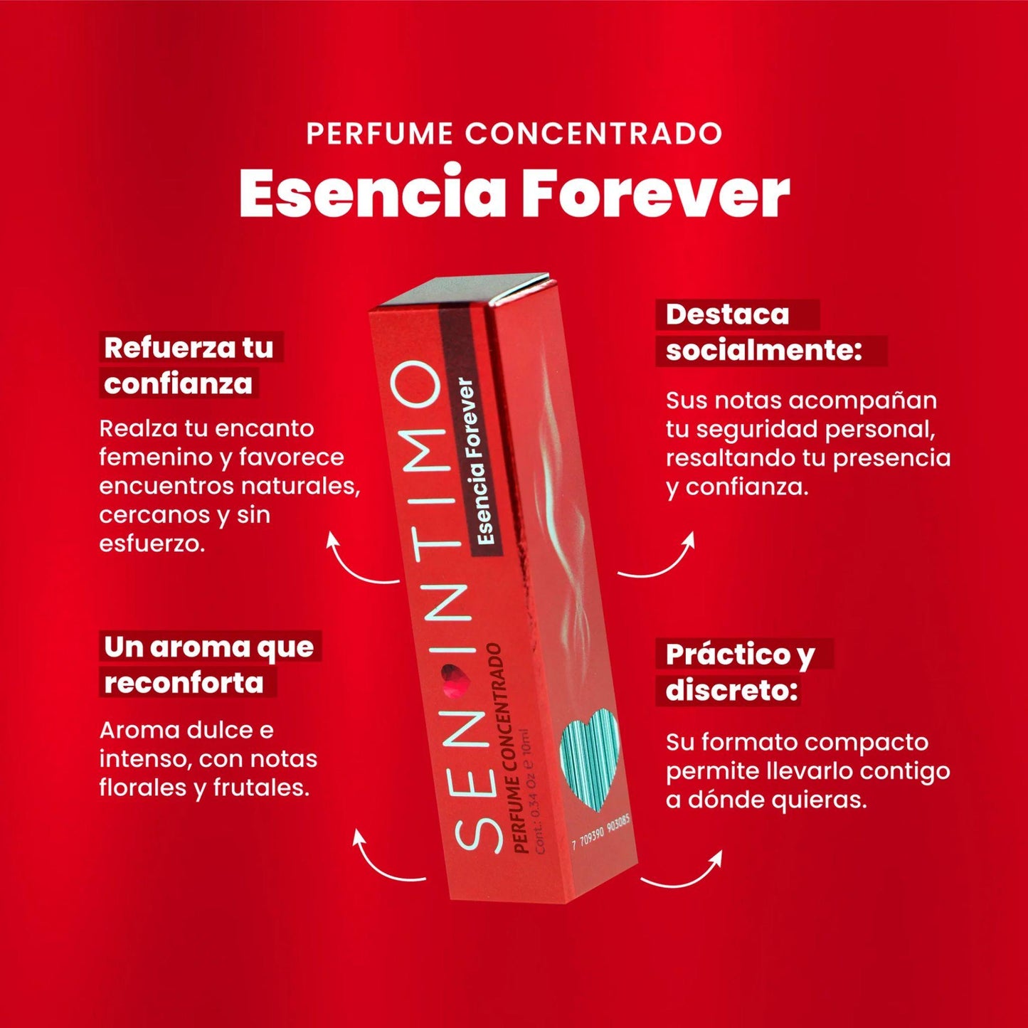 Perfume con feromonas Forever x 10ml