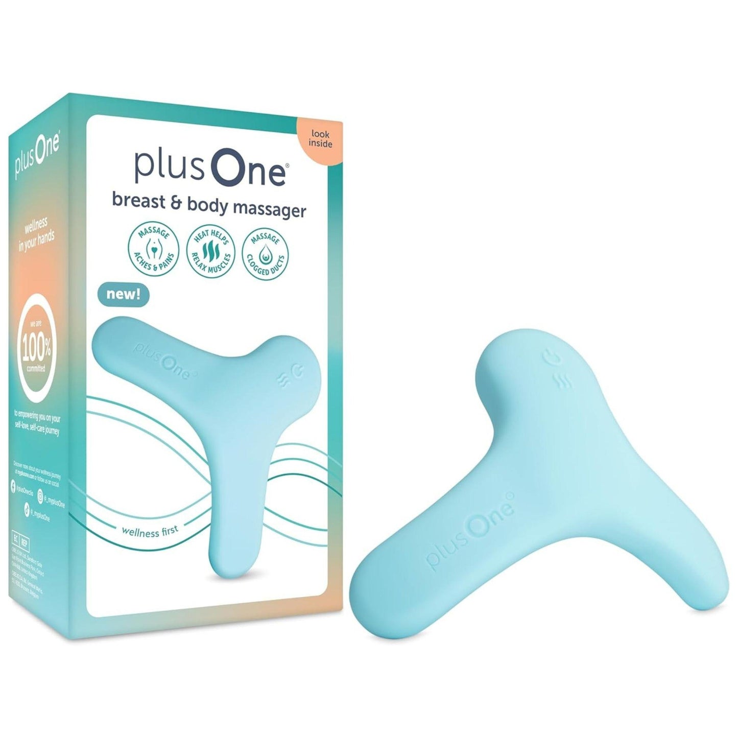 Masajeador de pecho y cuerpo para lactancia