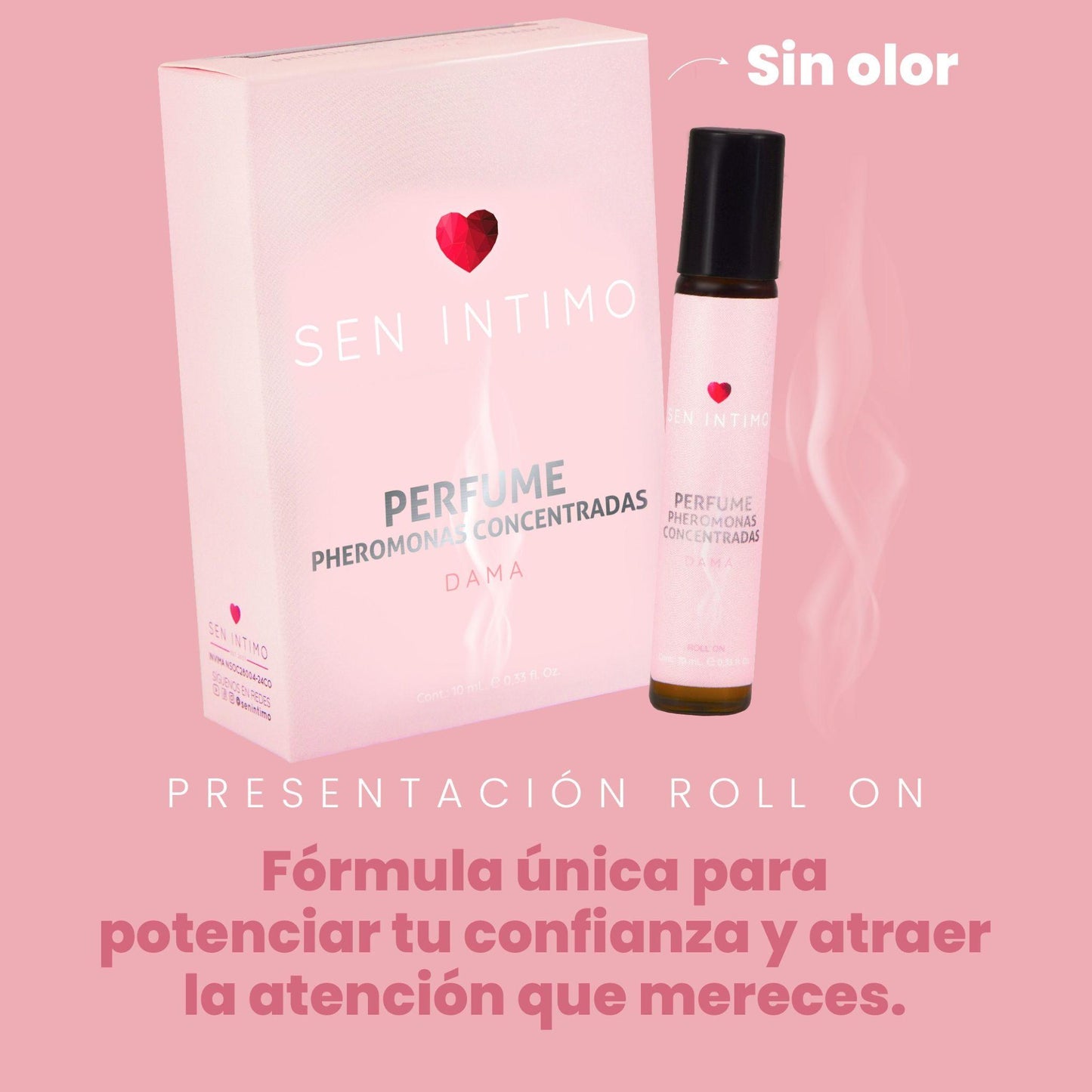 Perfume feromonas dama Roll On