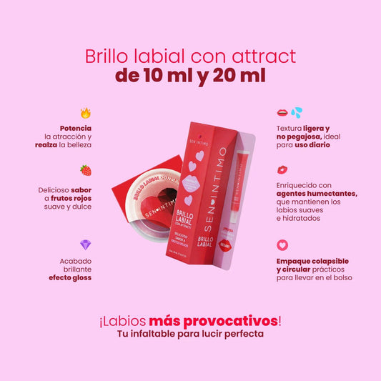 Bálsamo Labial Frutos Rojos con feromonas 🍓