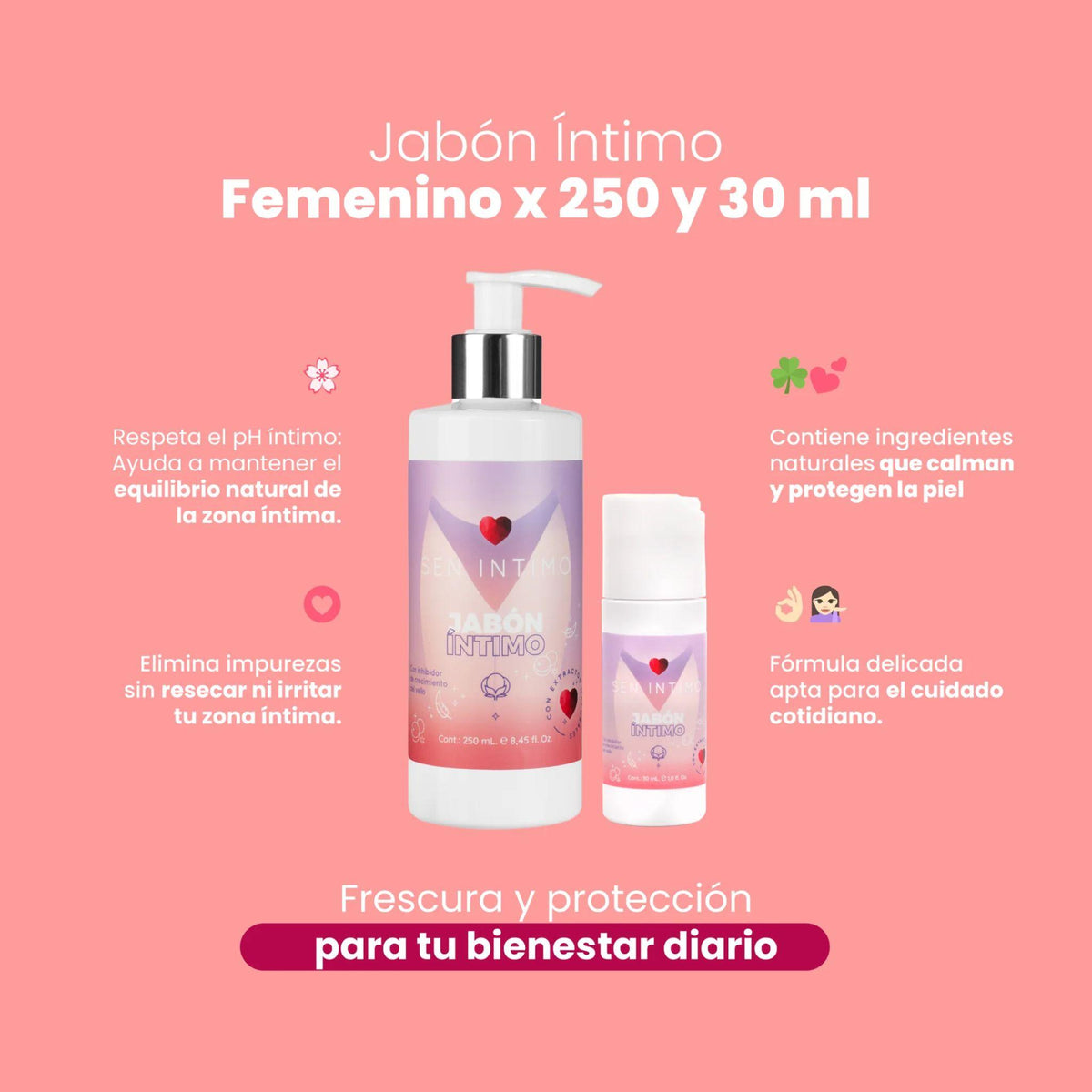 Jabón Íntimo - 250 ml