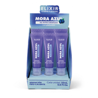 Lubricante Frío-Caliente Mora Azul 🫐