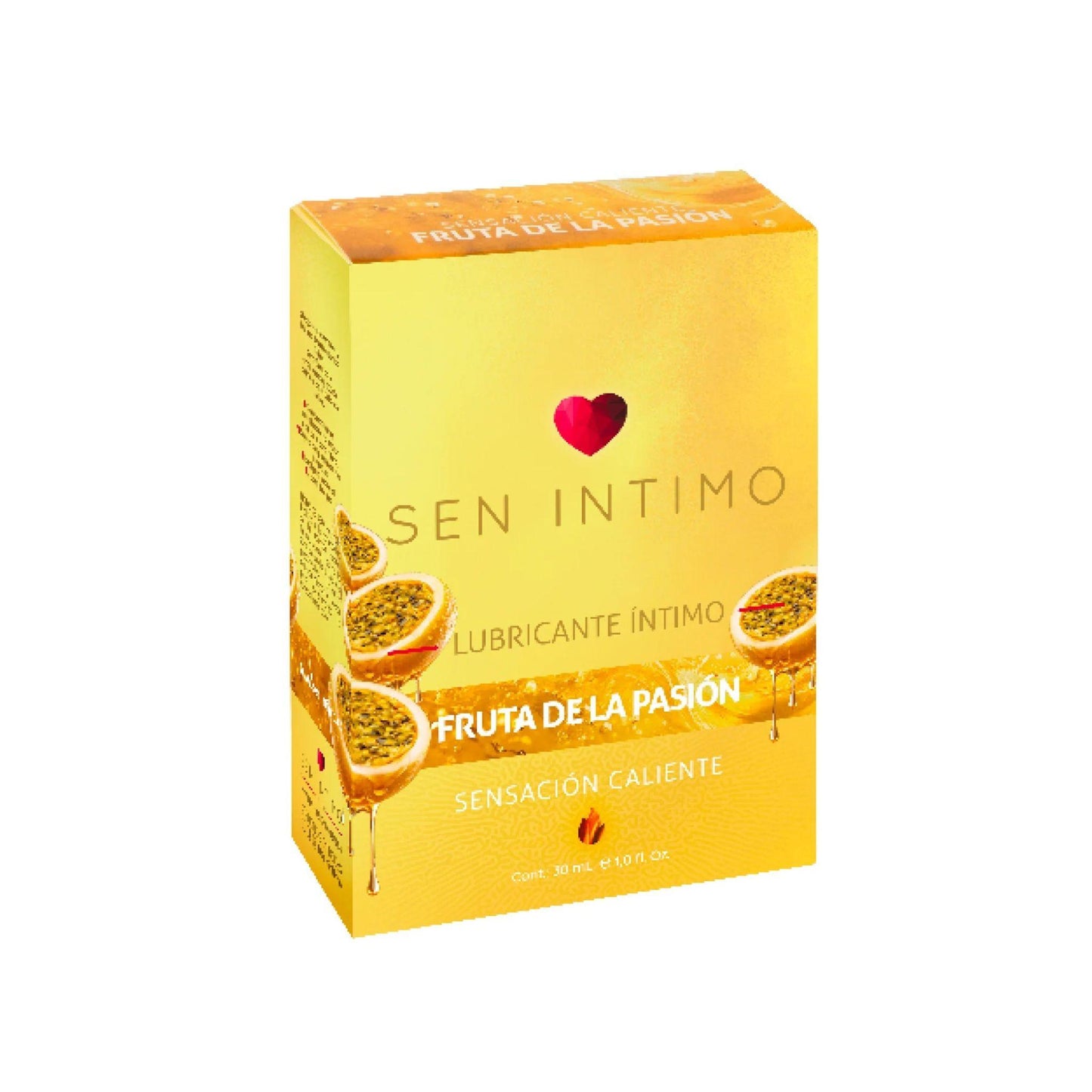 Lubricante Caliente Maracuyá – Sen Íntimo