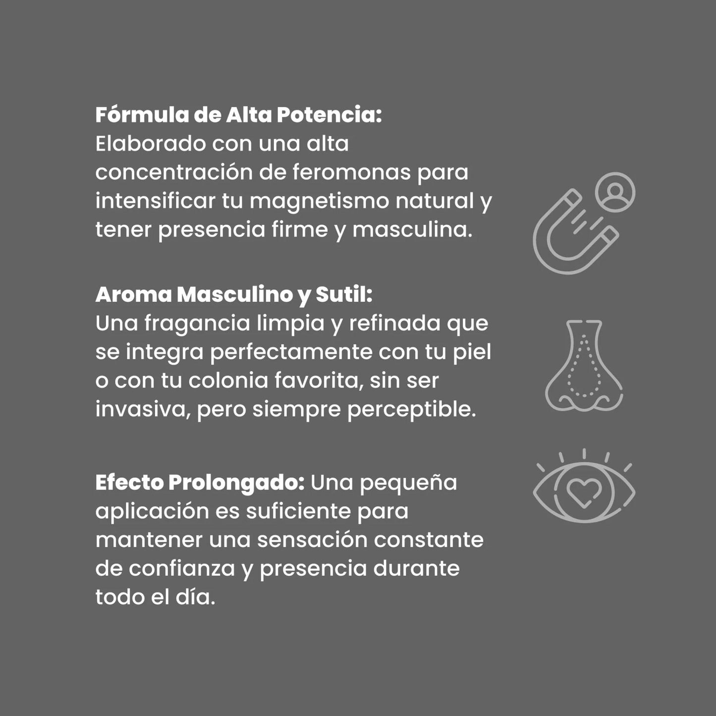 Perfume con feromonas para hombre Titanium x 10ml