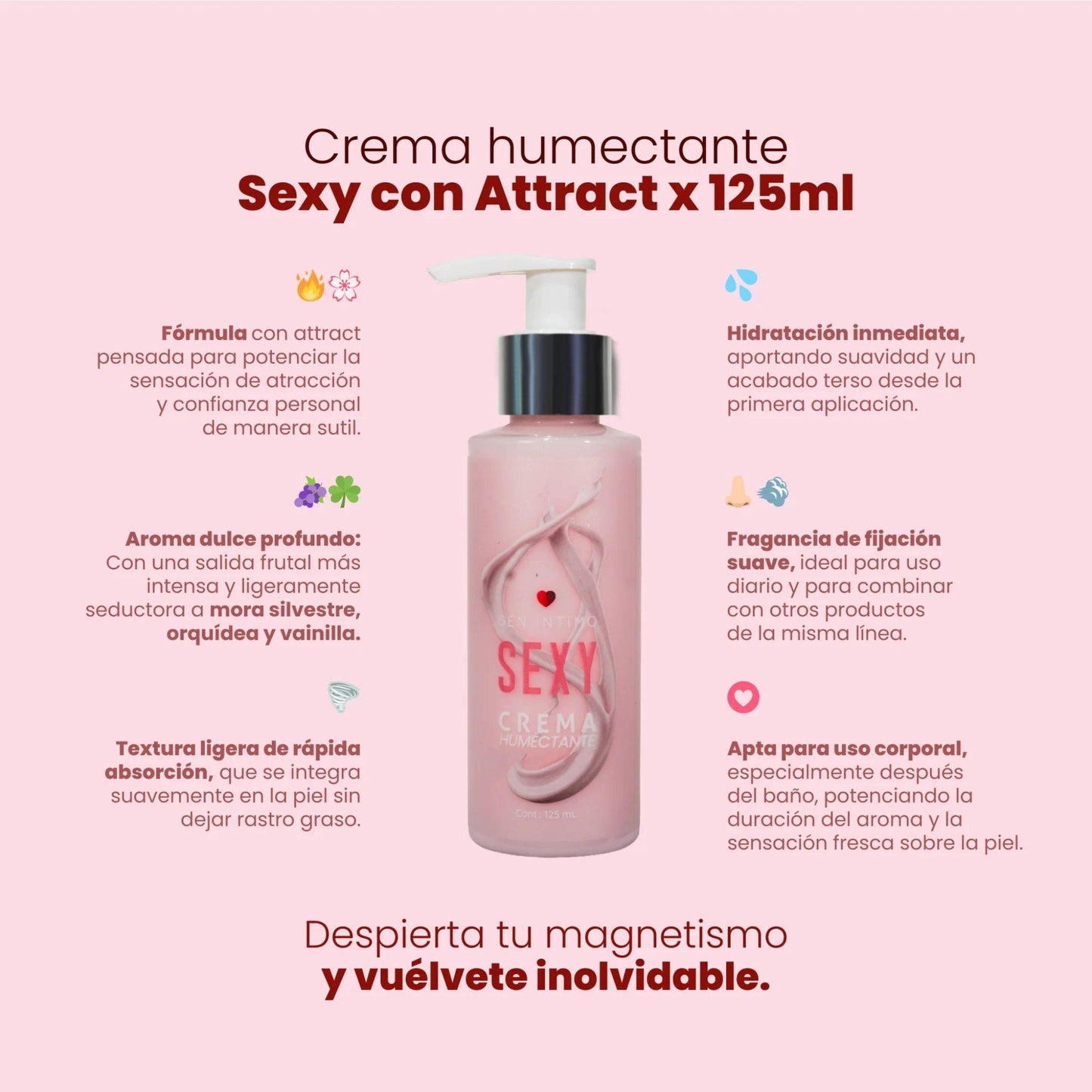 Crema con feromonas - Sexy 🍓