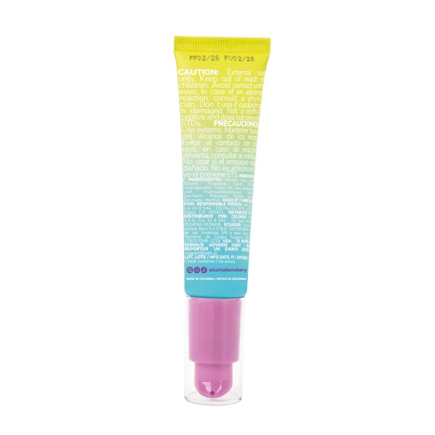 Lubricante 5 sensaciones 🌈 - Elixir