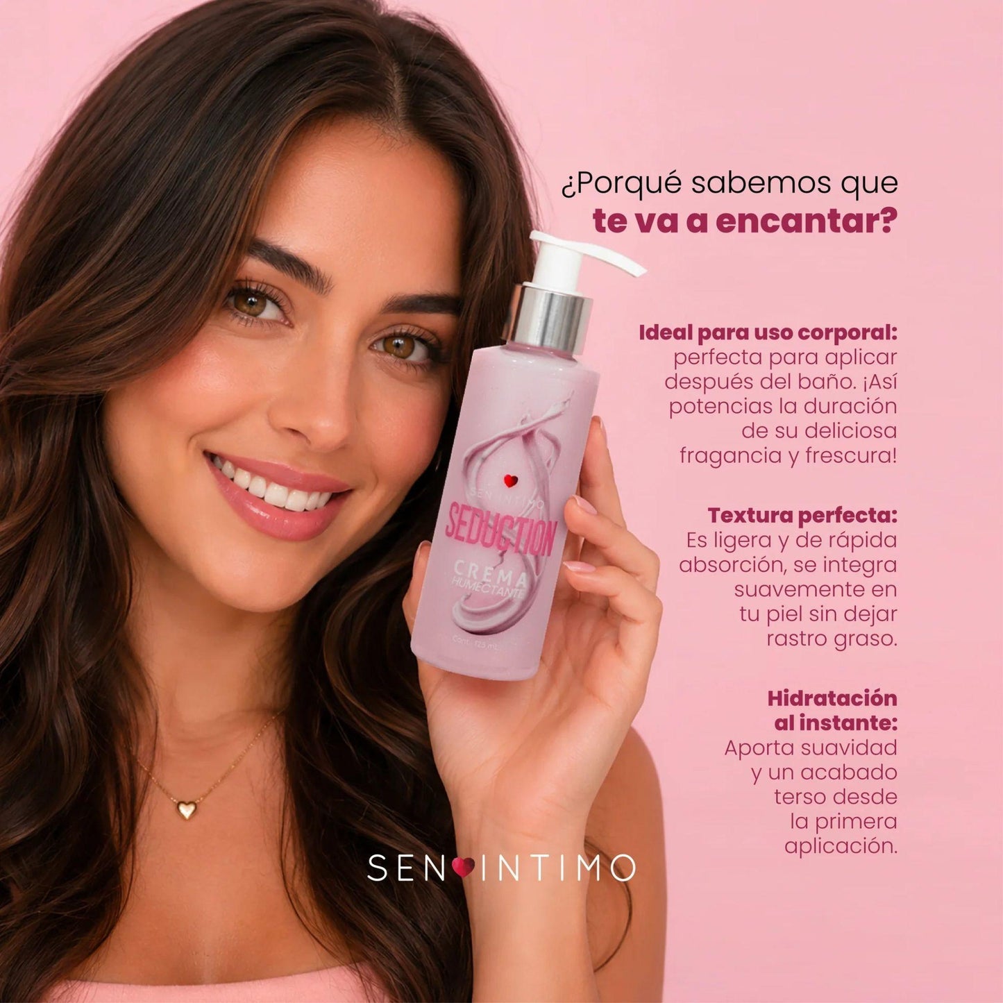 Crema con feromonas - Seduction 🌸