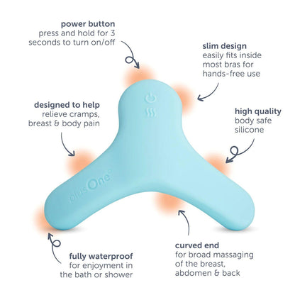 Masajeador de pecho y cuerpo para lactancia
