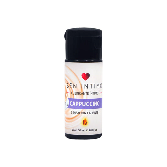 Lubricante Caliente Cappuccino 30ml - Sen Íntimo