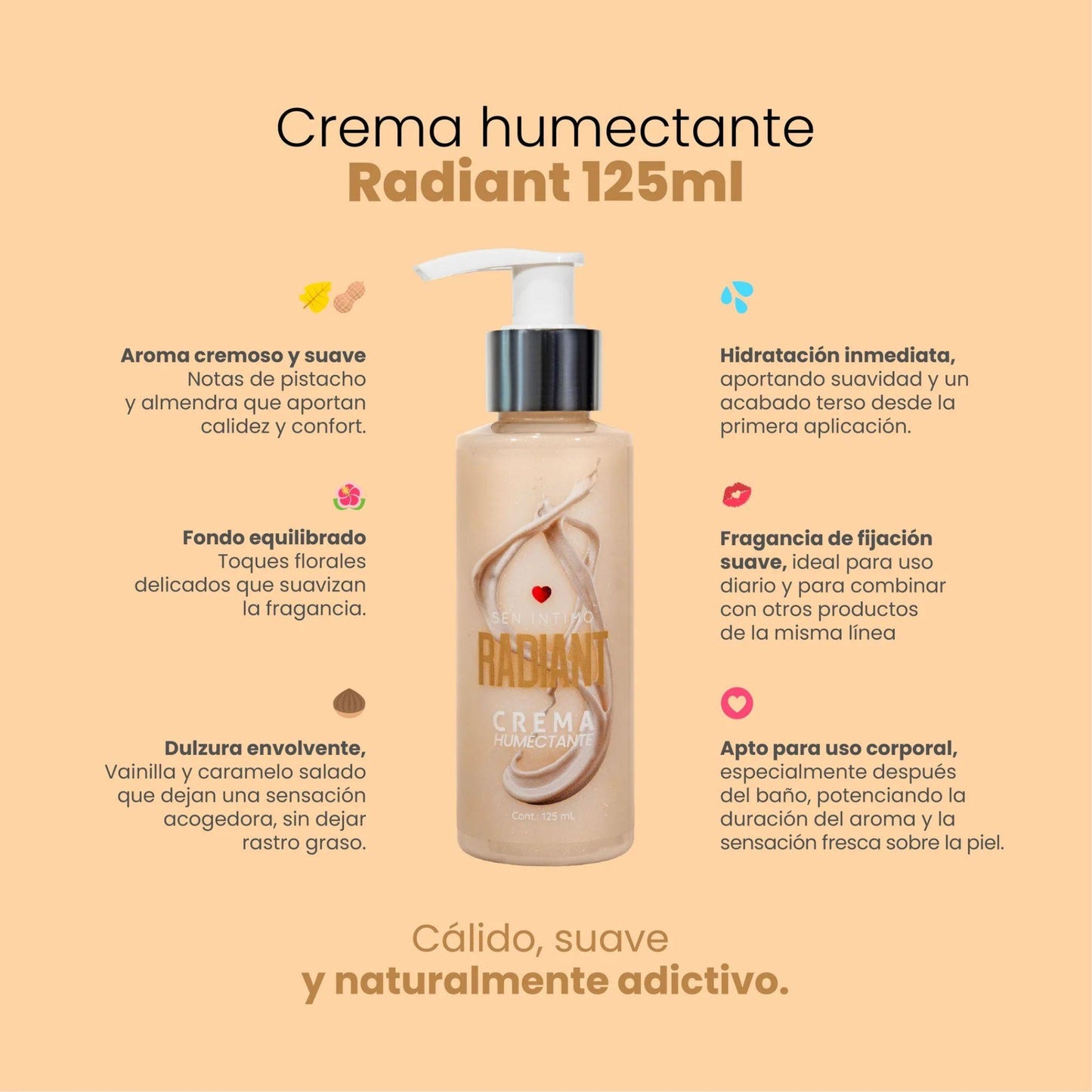 Crema con feromonas - Radiant ✨