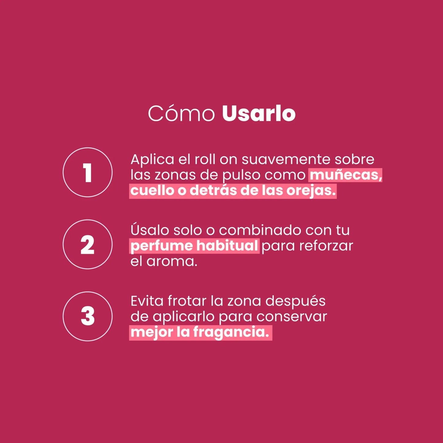 Feromonas concentradas para mujer