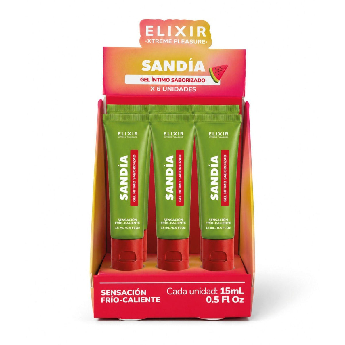 Lubricante frío y caliente Sandía 🍉 - Elixir