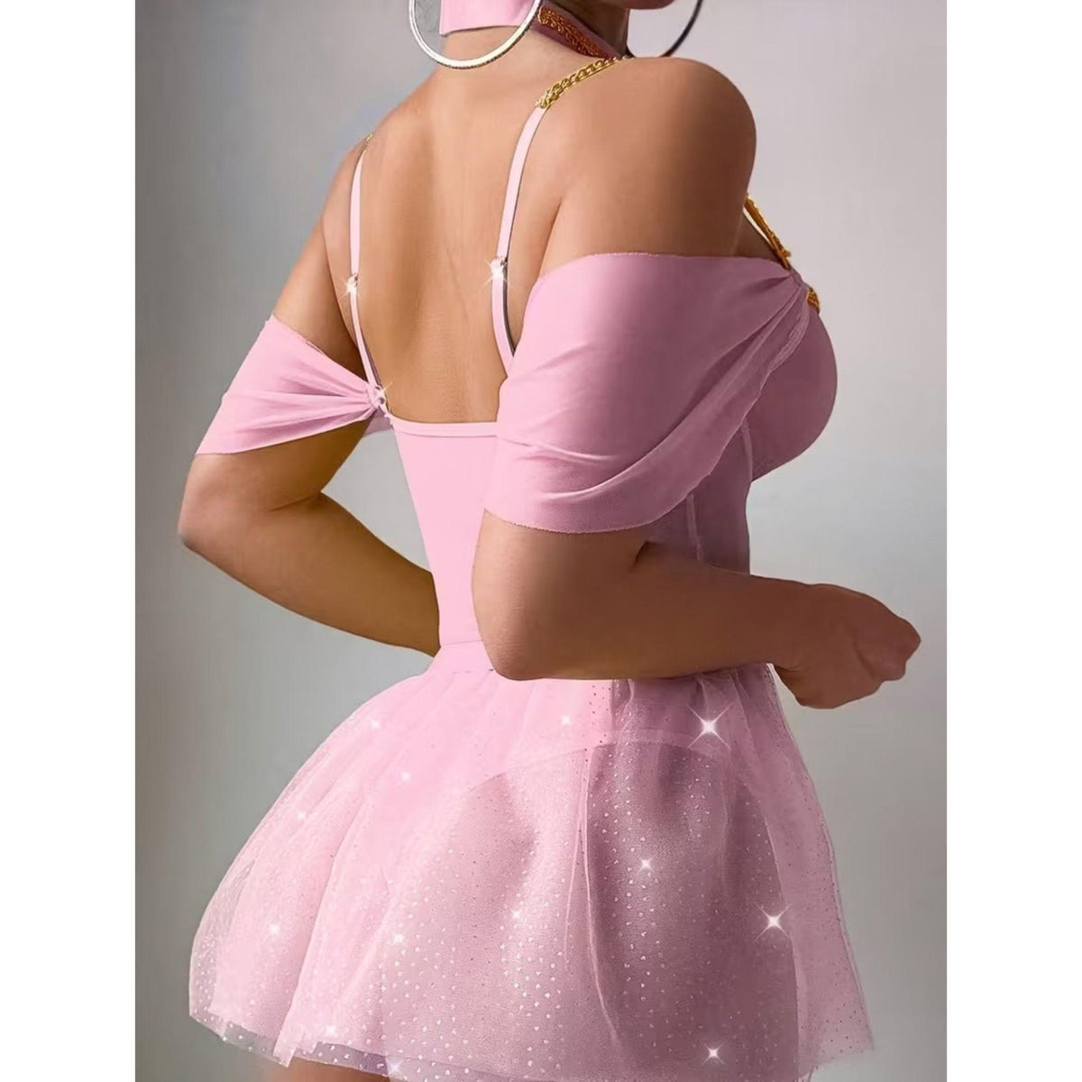Disfraz de princesa rosa