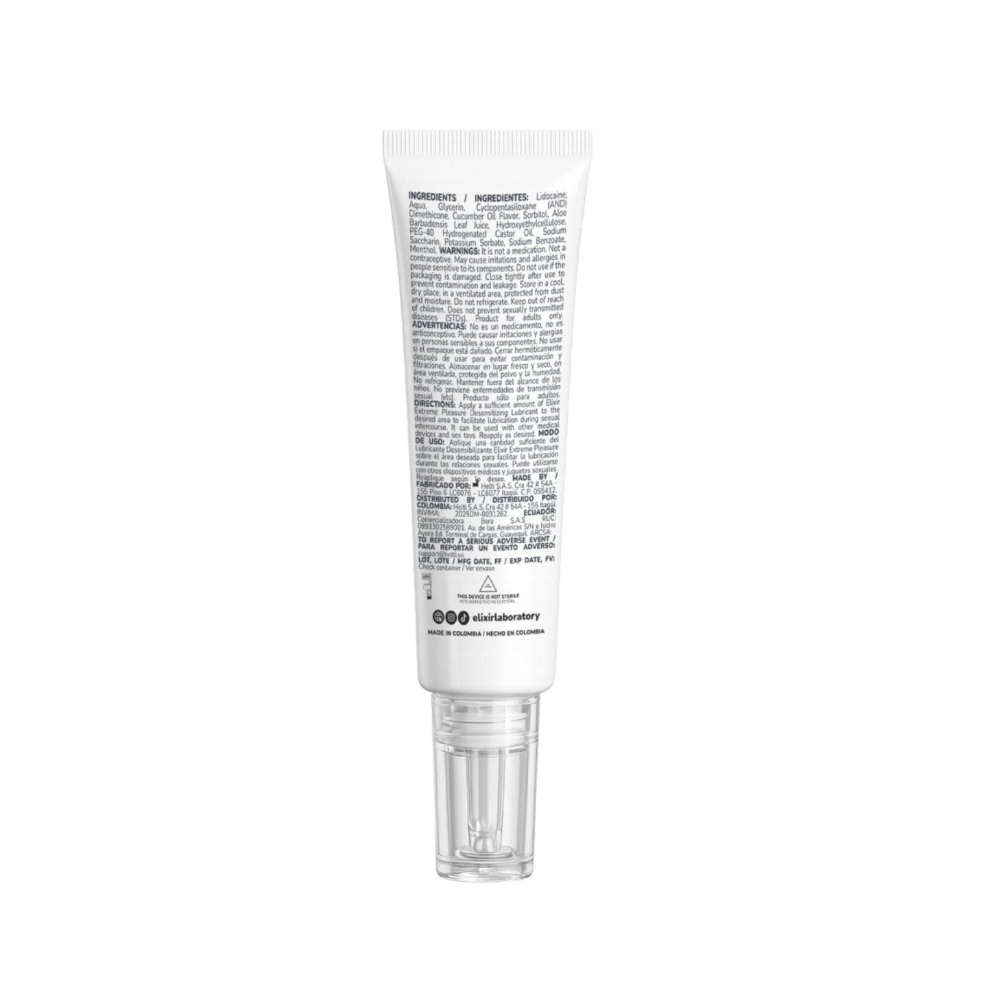 Anesty Lubricante Anal Desensibilizante - Elixir