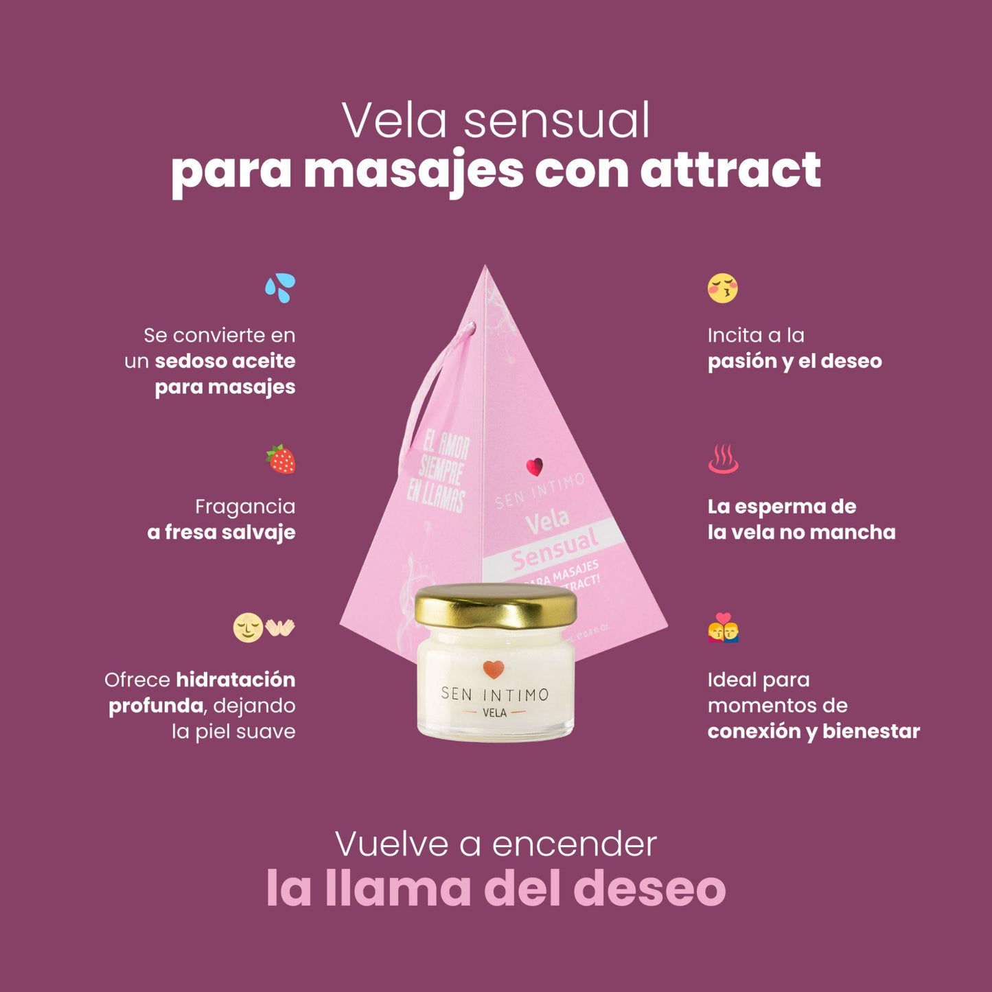 Vela Sensual - Sen Intimo