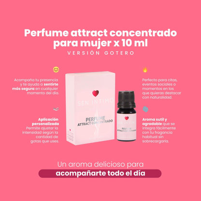 Feromonas concentradas para mujer