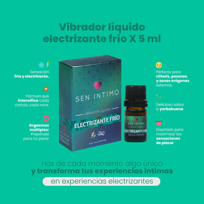 Multiorgasmos Electrizante Frío X 5 ml