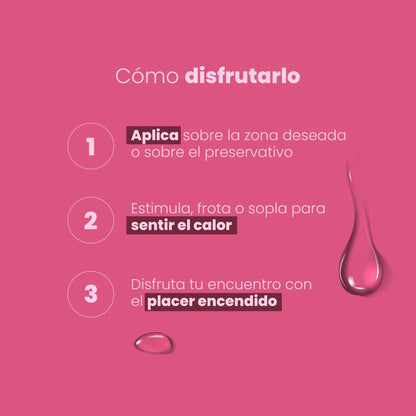 Lubricante Caliente Cereza 🍒 – Sen Íntimo