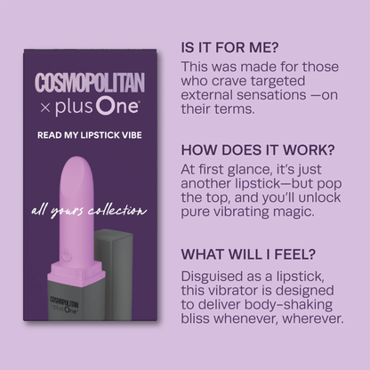 Lippy Vibe - Cosmopolitan X plusOne