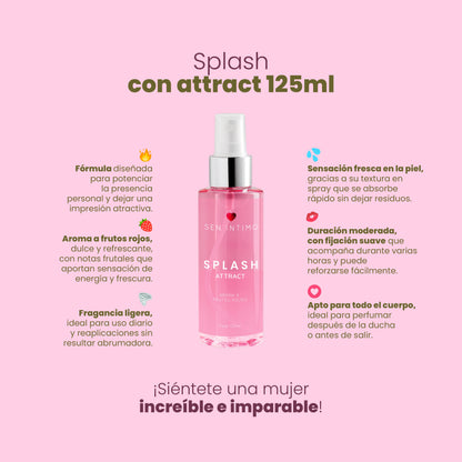 Splash de feromonas 125 ml