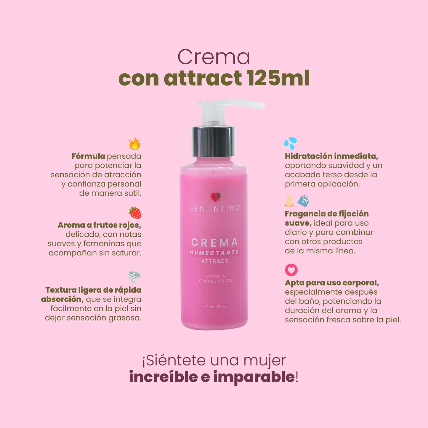 Crema corporal con feromonas 125 ml