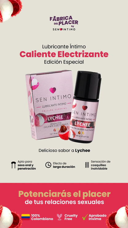 Lubricante Electrizante Caliente Lychee Sen Intimo