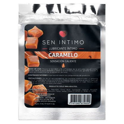 Lubricante Caliente Caramelo Sen Intimo