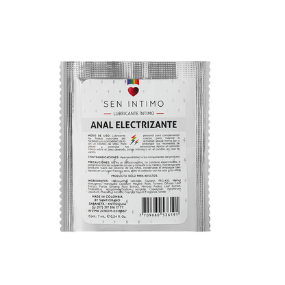 Lubricante Intimo Anal Electrizante Sen Intimo