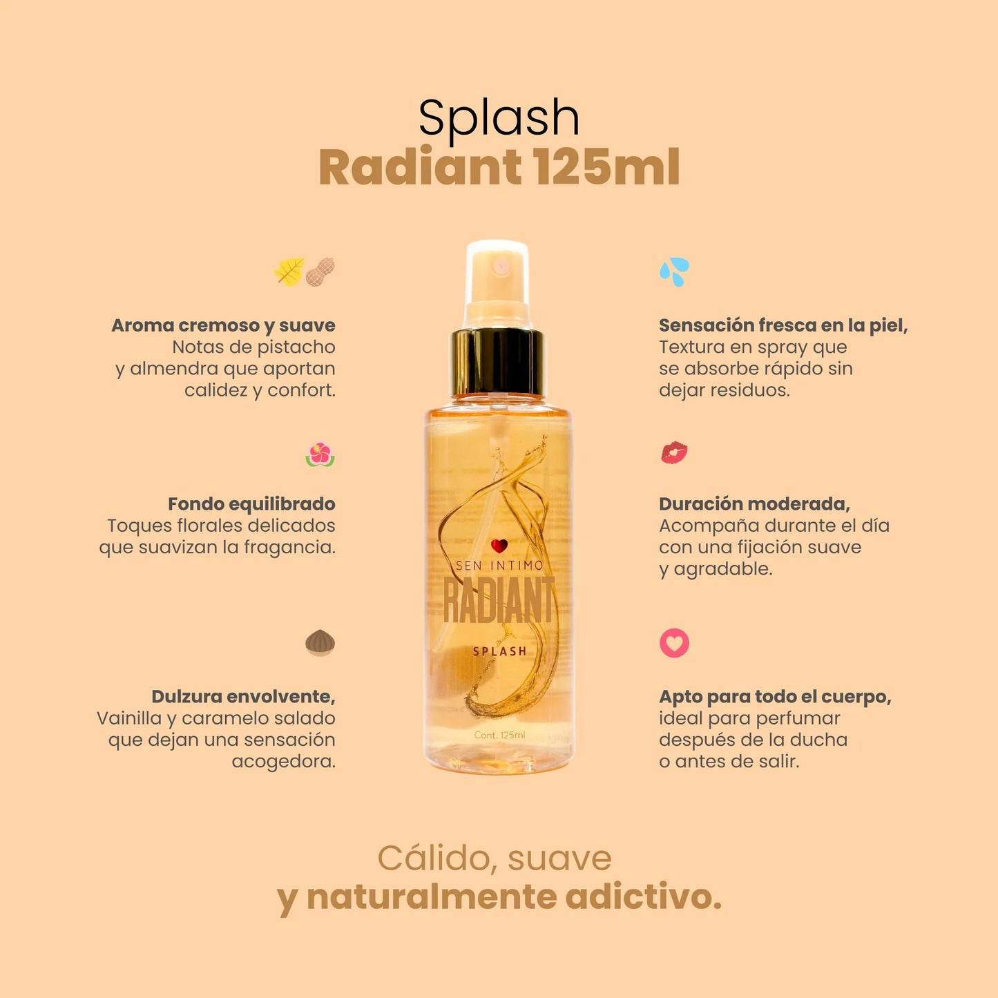 Splash con feromonas - Radiant ✨