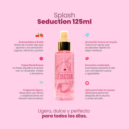 Splash con feromonas - Seduction 🌸