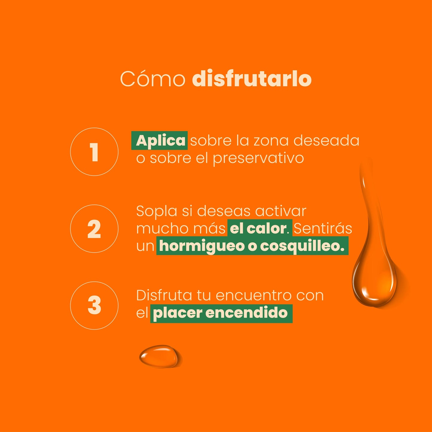 Lubricante Electrizante Caliente Mango
